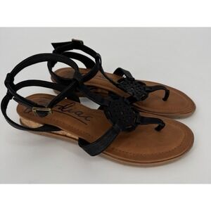 Zodiac Dreamcatcher‎ Sandal Women's 8M Thong Strappy Buckle Cork New Without Box